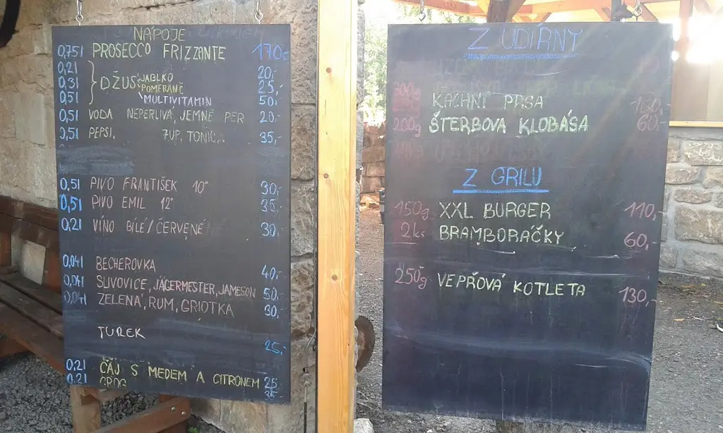 Menu_Restaurace Les Království_Bílá Třemešná_immagine_2