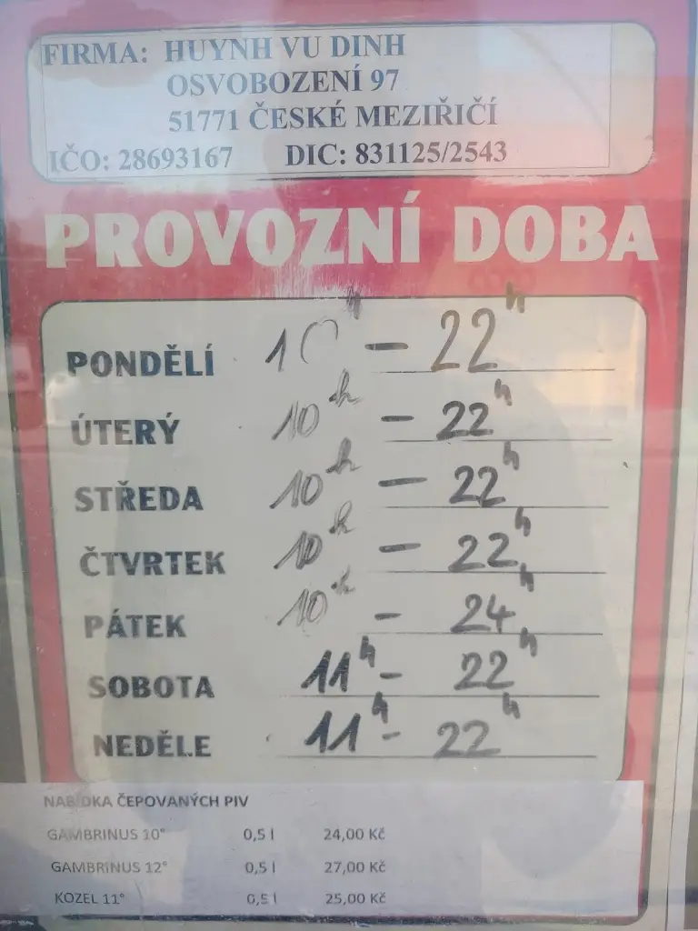 Menu_Restaurace Na Staré_České Meziříčí_image_1