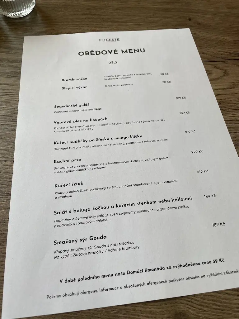 Menu_Po Cestě Restaurace_České Meziříčí_image_4