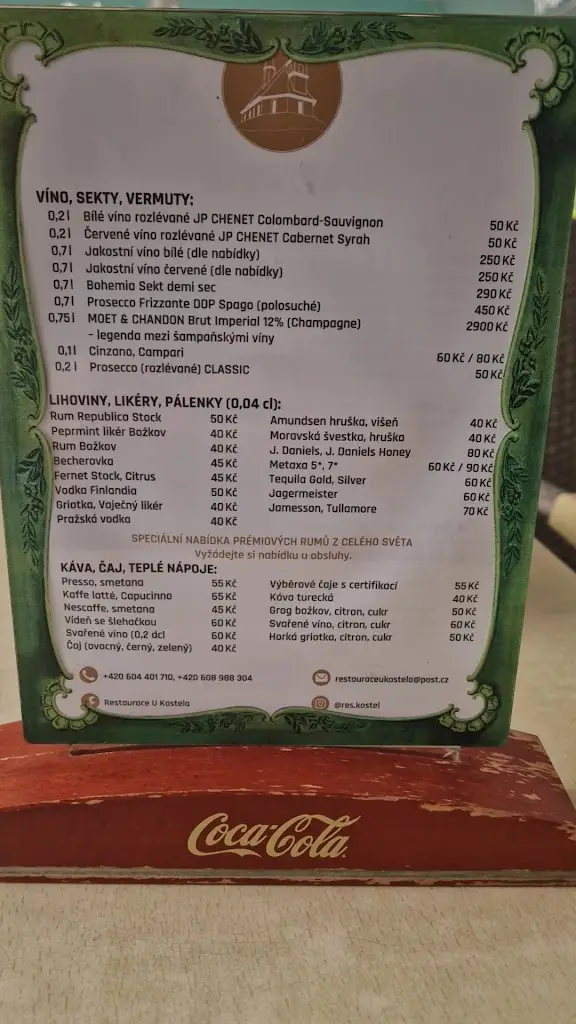 Menu_Restaurace U Kostela_Broumov_immagine_3