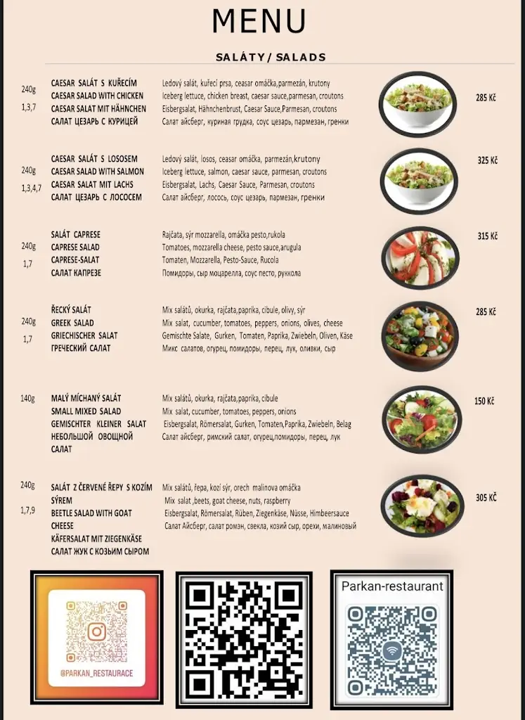 Menu_Penzion Parkán_Český Krumlov_image_3