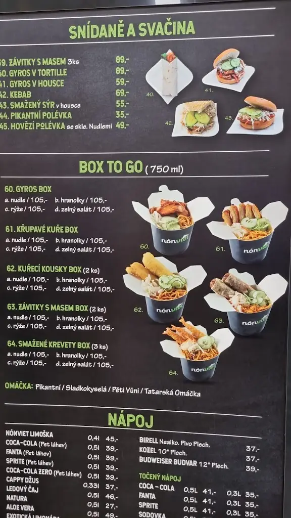 Menu_Nón Viet Český Krumlov_Český Krumlov_image_2