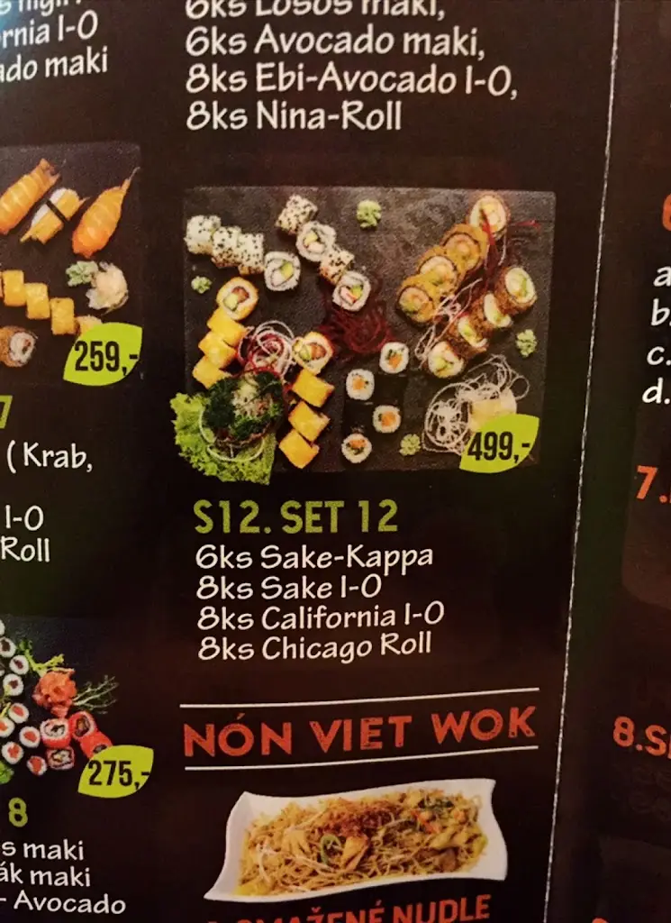 Menu_Nón Viet Český Krumlov_Český Krumlov_image_4