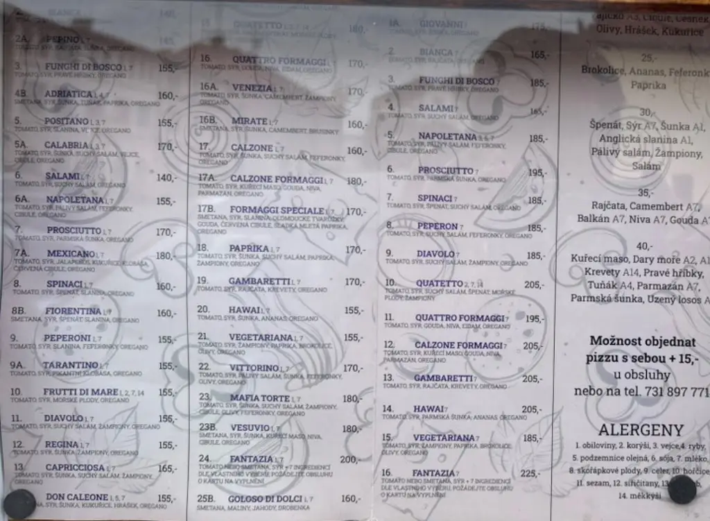 Menu_Restaurace U Jelena_Dobruška_image_1