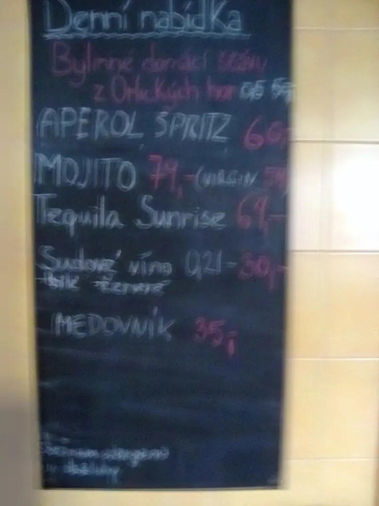 Menu_Kino Kavárna_Dobruška_immagine_1