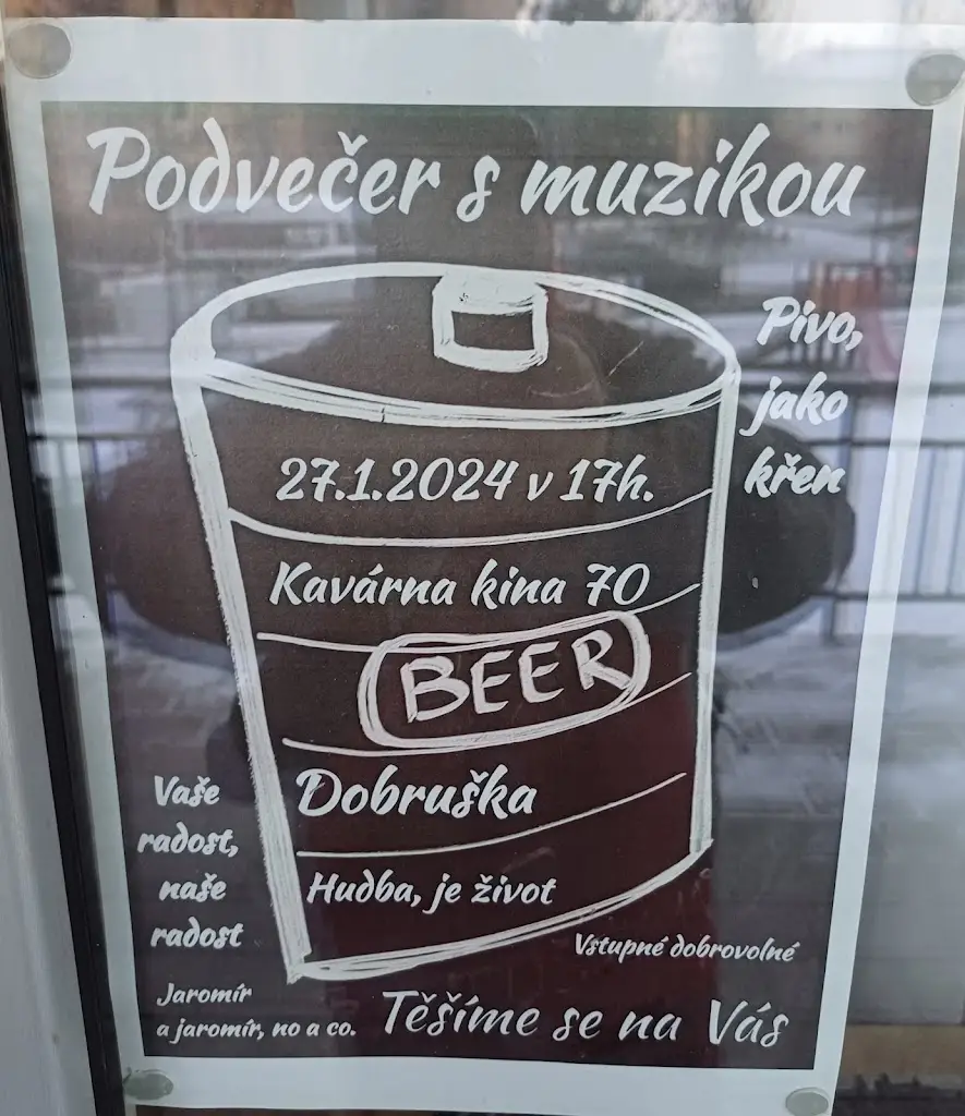 Menu_Kino Kavárna_Dobruška_immagine_2