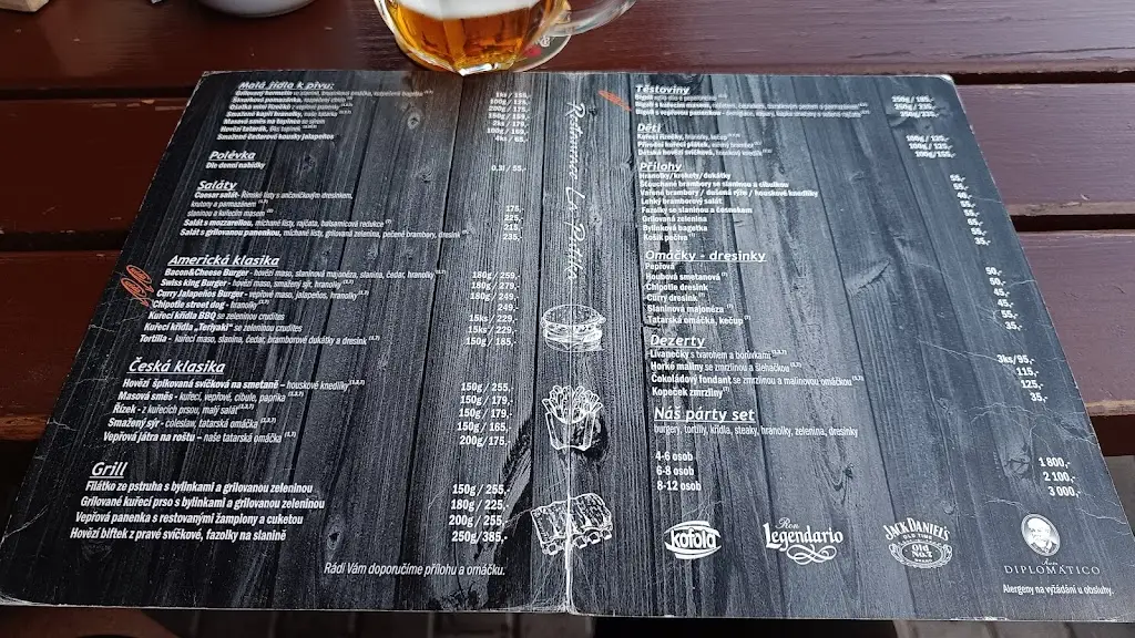 Menu_La Putika_Chlumec nad Cidlinou_immagine_2