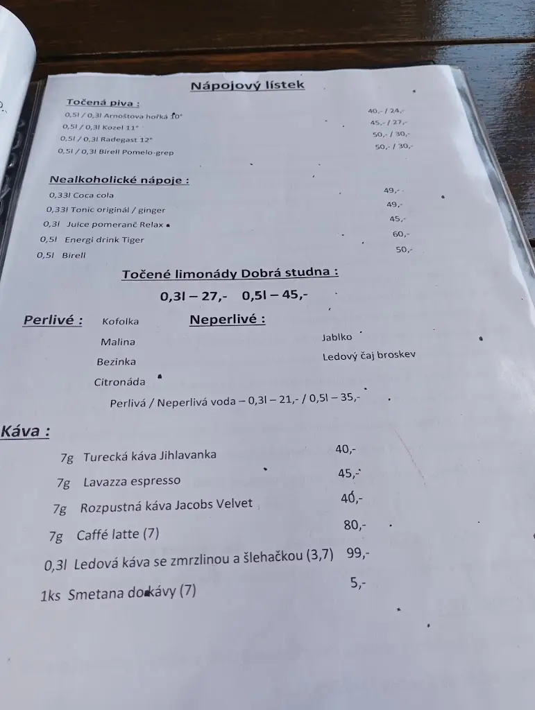 Menu_Charovna_Chlumec nad Cidlinou_image_1