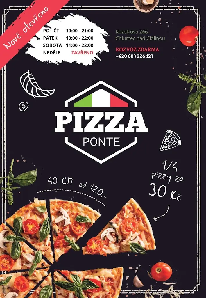 Menu_Pizza Ponte Chlumec nad Cidlinou_Chlumec nad Cidlinou_image_4