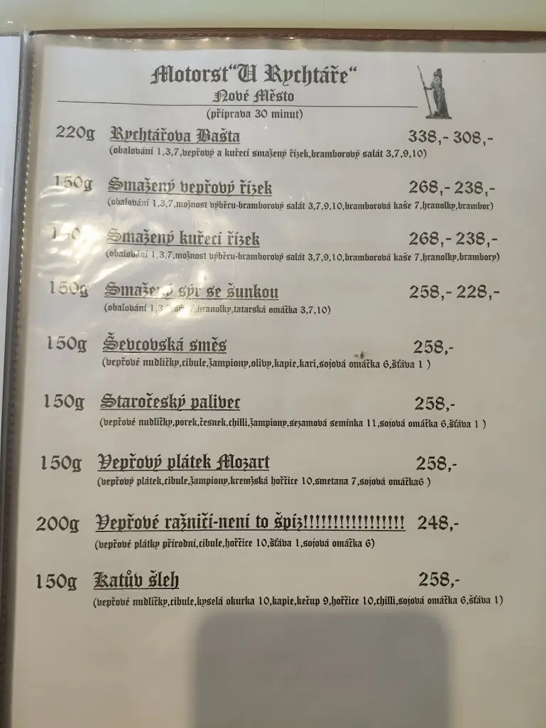 Menu_Motorest u Rychtáře_Chlumec nad Cidlinou_image_3
