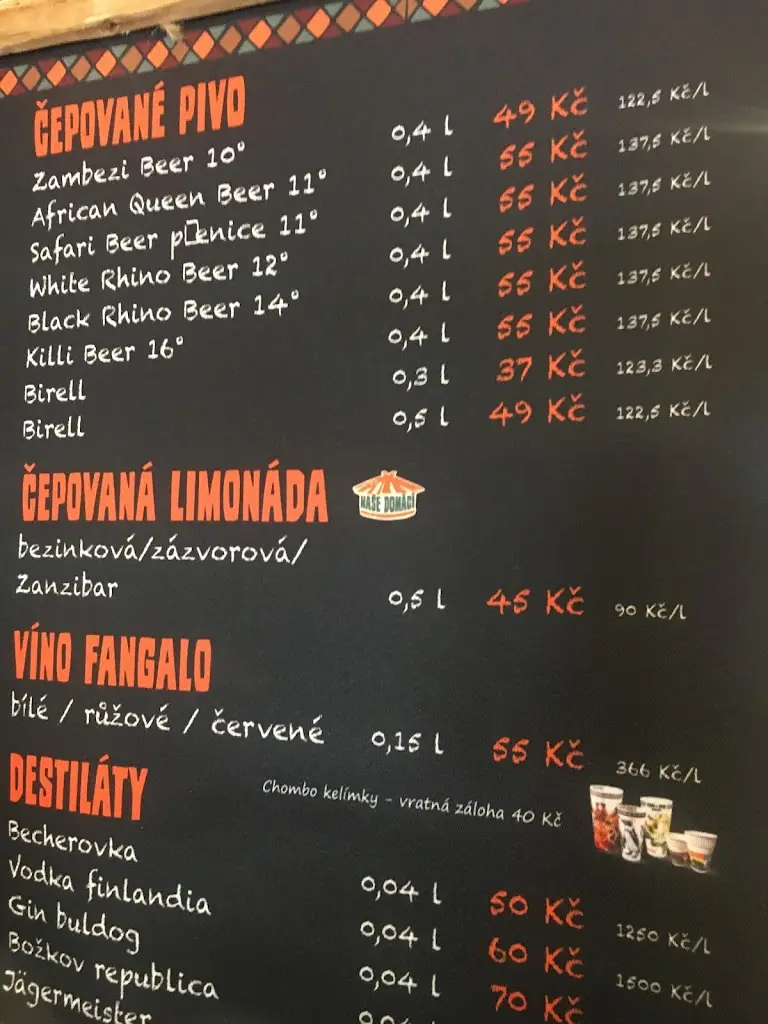 Menu_Restaurant Lemur_Dvůr Králové nad Labem_image_2