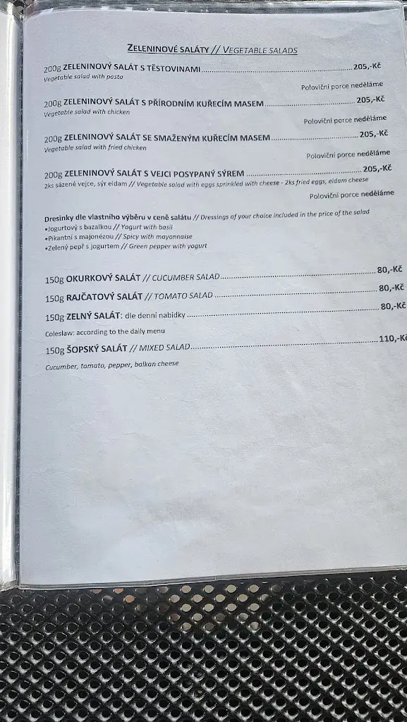 Menu_Restaurace A Cukrárna U Pastvů_Dvůr Králové nad Labem_immagine_4