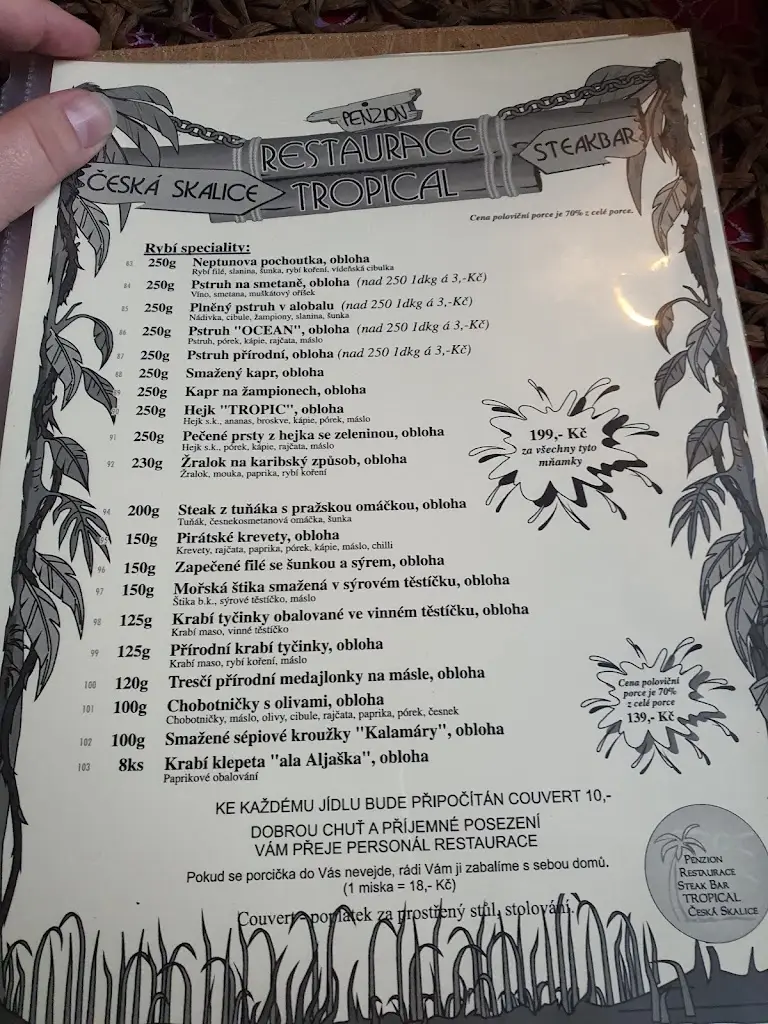 Menu_Steak bar Tropical._Česká Skalice_image_2