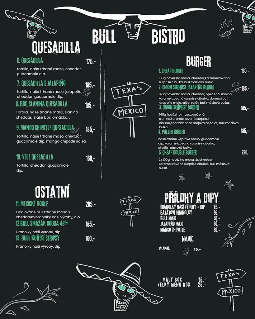 Menu_Bull Bistro Česká Skalice_Česká Skalice_image_1