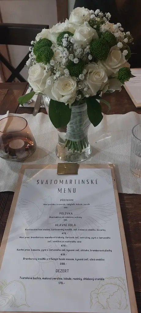 Menu_Restaurace Luční Penzion_Česká Skalice_immagine_3