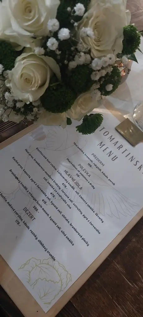 Menu_Restaurace Luční Penzion_Česká Skalice_immagine_4