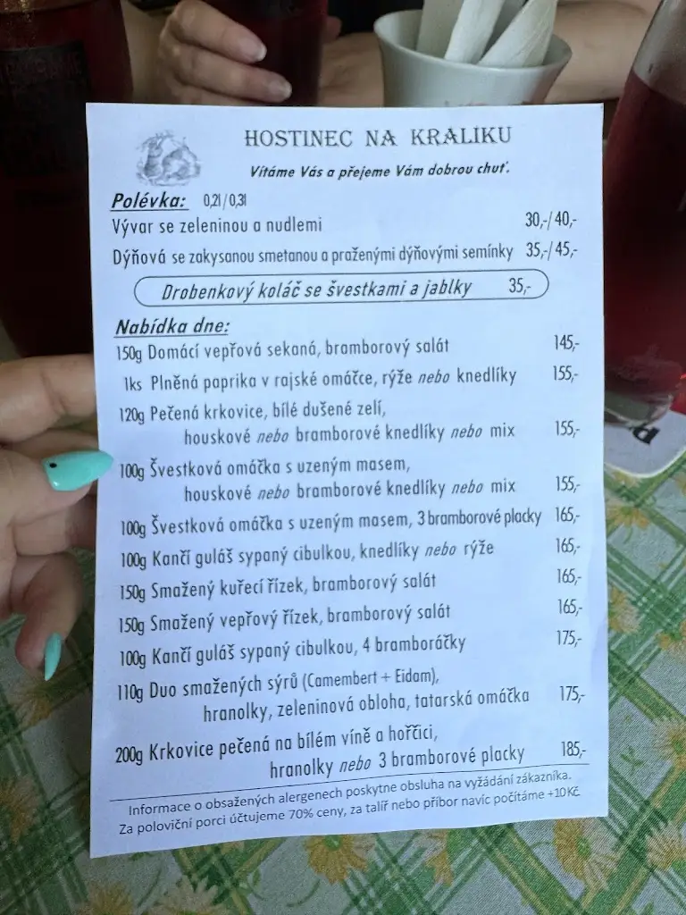 Menu_Hostinec „Na Králíku