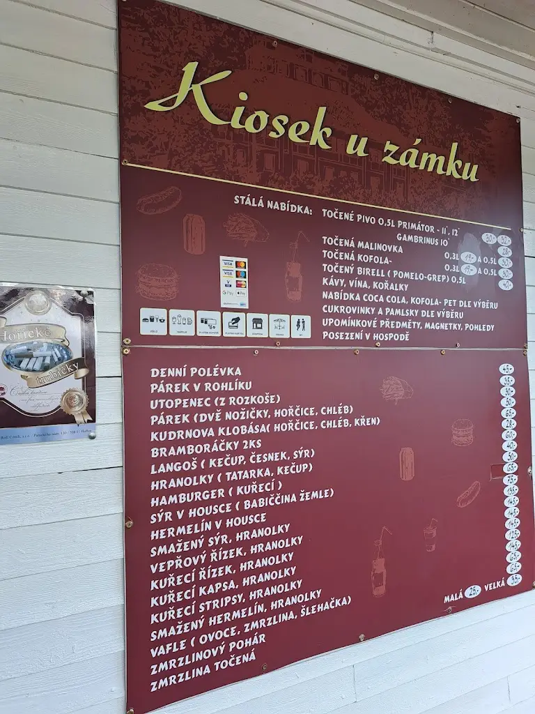 Menu_Kiosek U Zámku_Česká Skalice_immagine_2