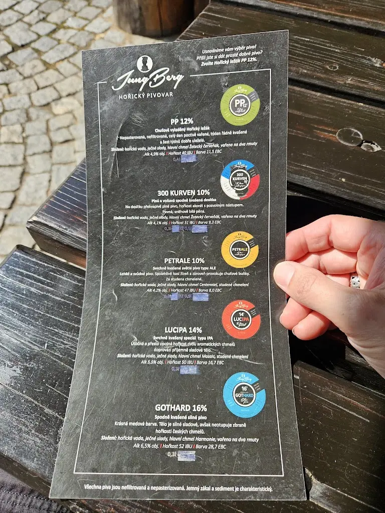 Menu_Restaurant Old Times_Hořice_image_3