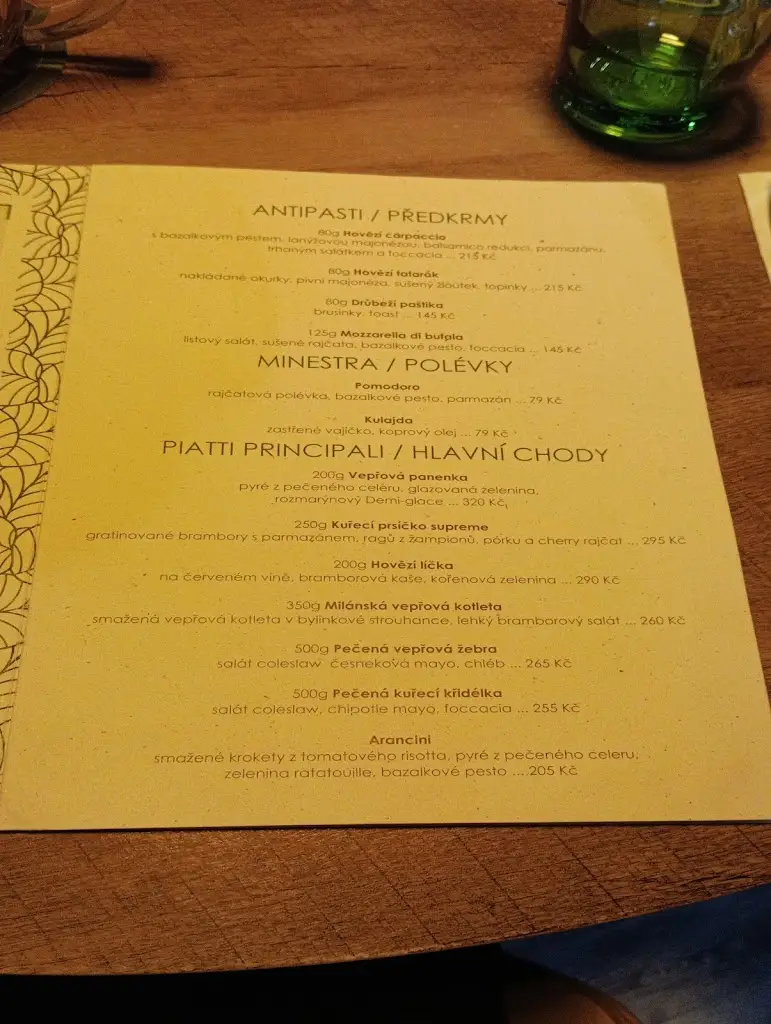 Menu_Restaurant & Pizzeria Botanica_Hořice_image_4
