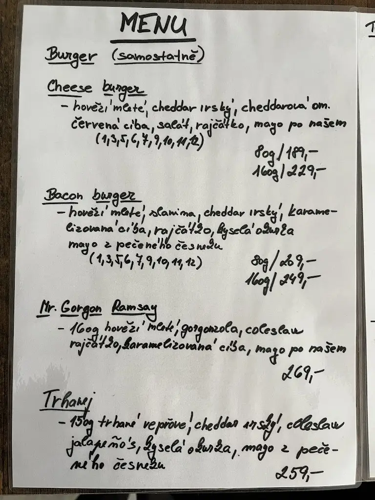 Menu_GOSTO bistro_Hořice_image_1