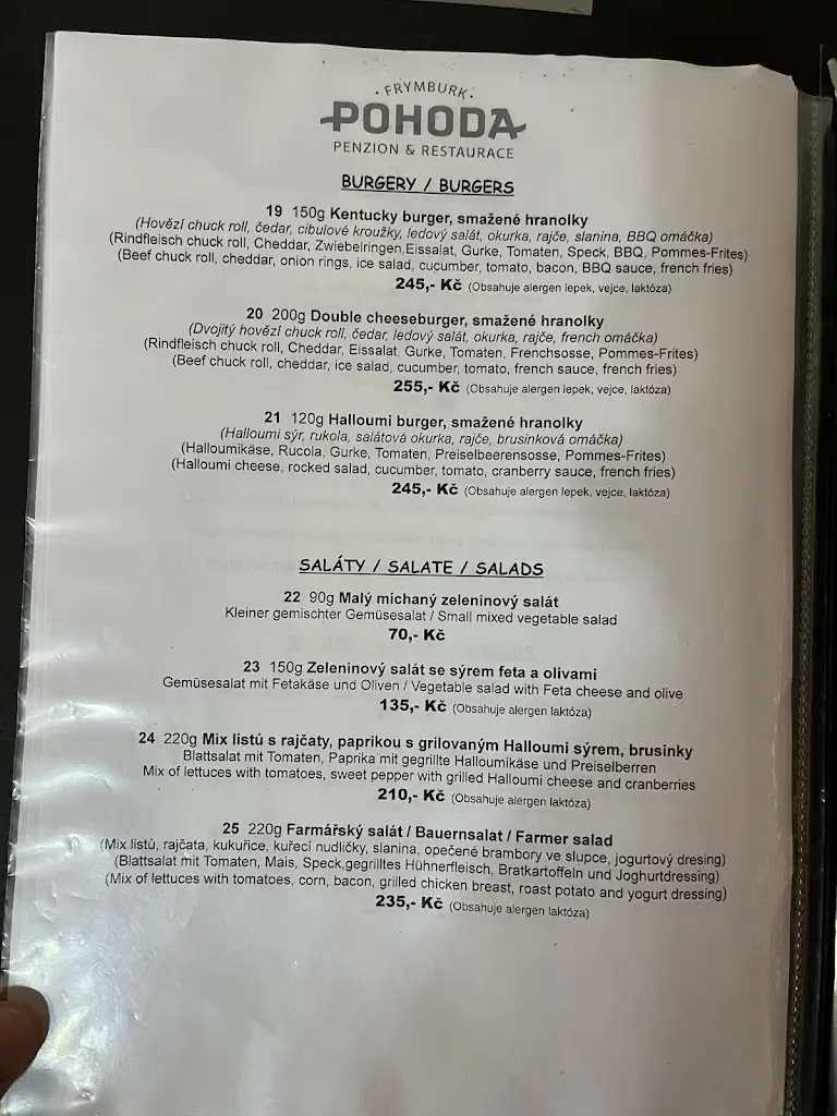 Menu_Restaurace Pohoda_Frymburk_image_1