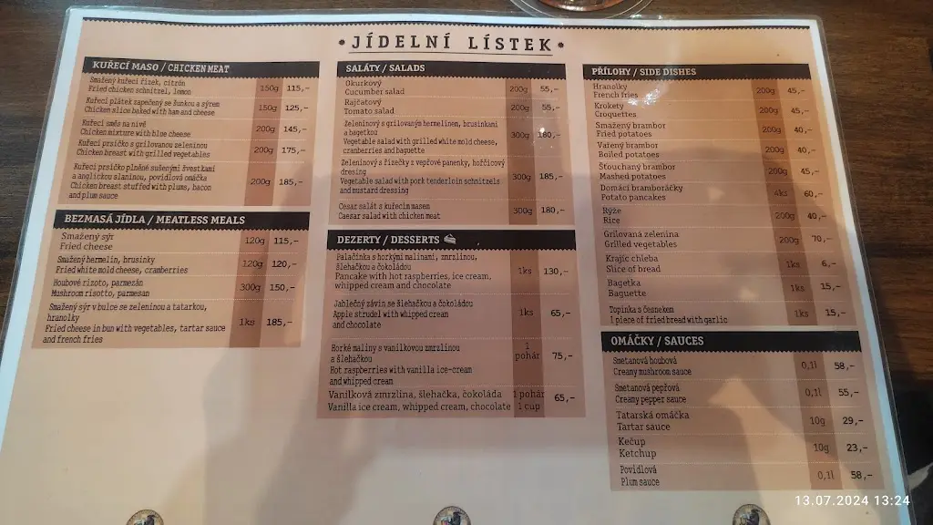 Menu_Restaurace Bohema_Hořice_image_2