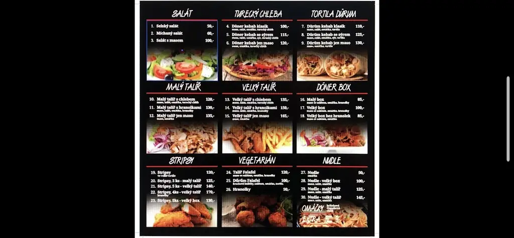 Menu_ROBIN KEBAB&BAR_Hořice_image_1