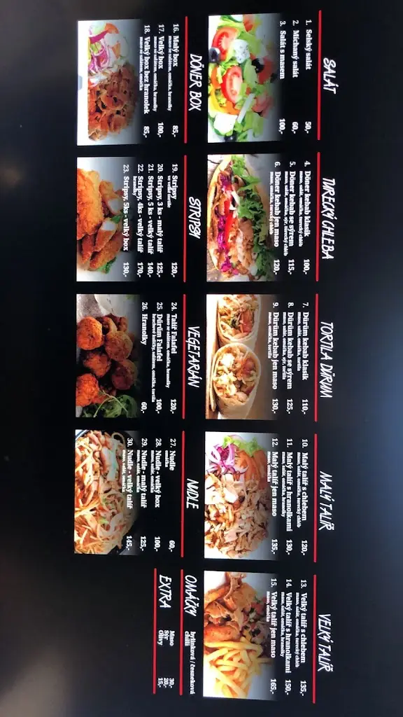 Menu_ROBIN KEBAB&BAR_Hořice_image_2