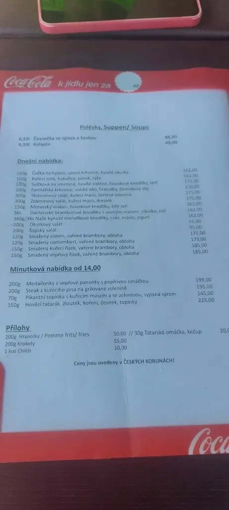 Menu_Staročeská hospoda_Hořice_image_4