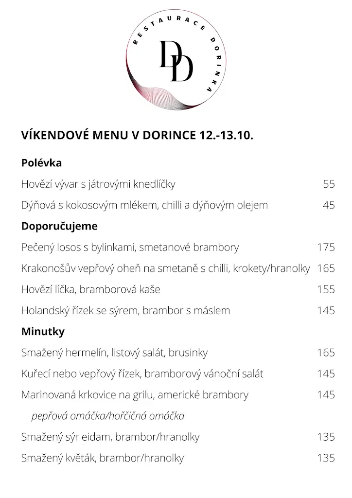 Menu_Restaurace Dorinka_Hostinné_image_3
