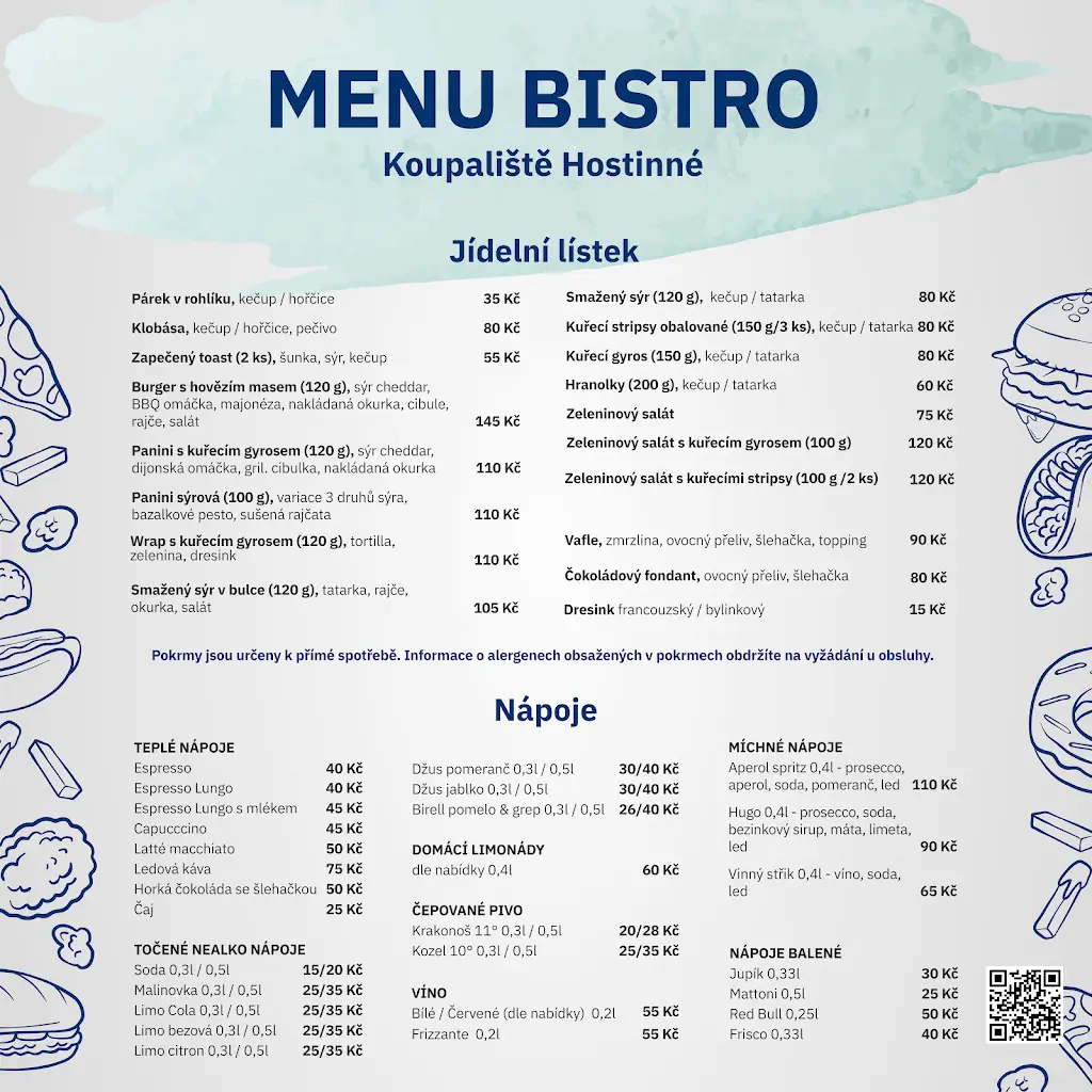 Menu_Bistro | koupaliště Hostinné_Hostinné_image_1