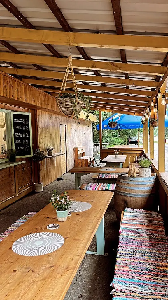 Vřesná kiosek restaurant in Frymburk