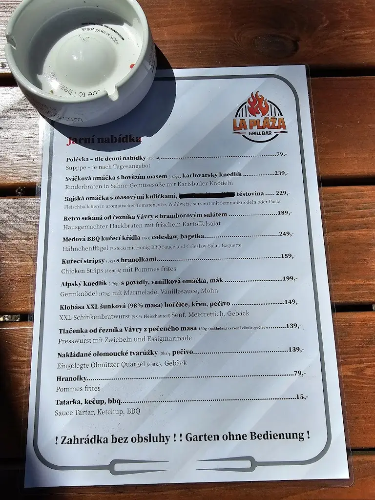 Menu_La Pláža Grill Bar_Frymburk_image_3