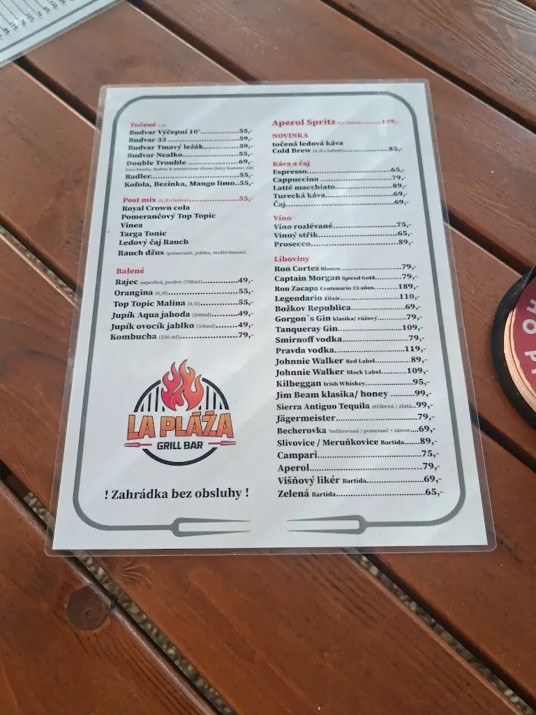 Menu_La Pláža Grill Bar_Frymburk_image_4