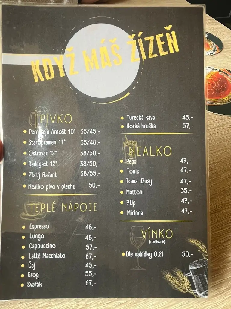 Menu_Ráj piva_Hronov_image_2