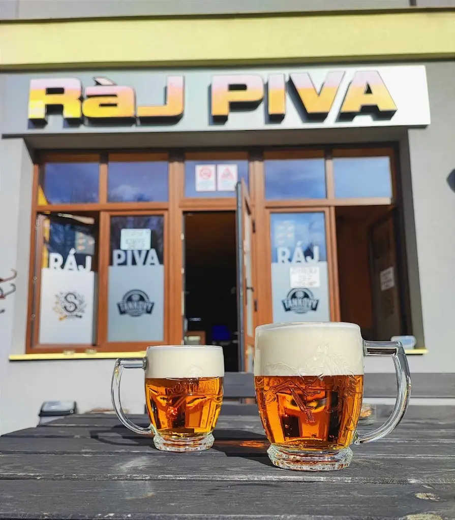 Ráj piva restaurant in Hronov