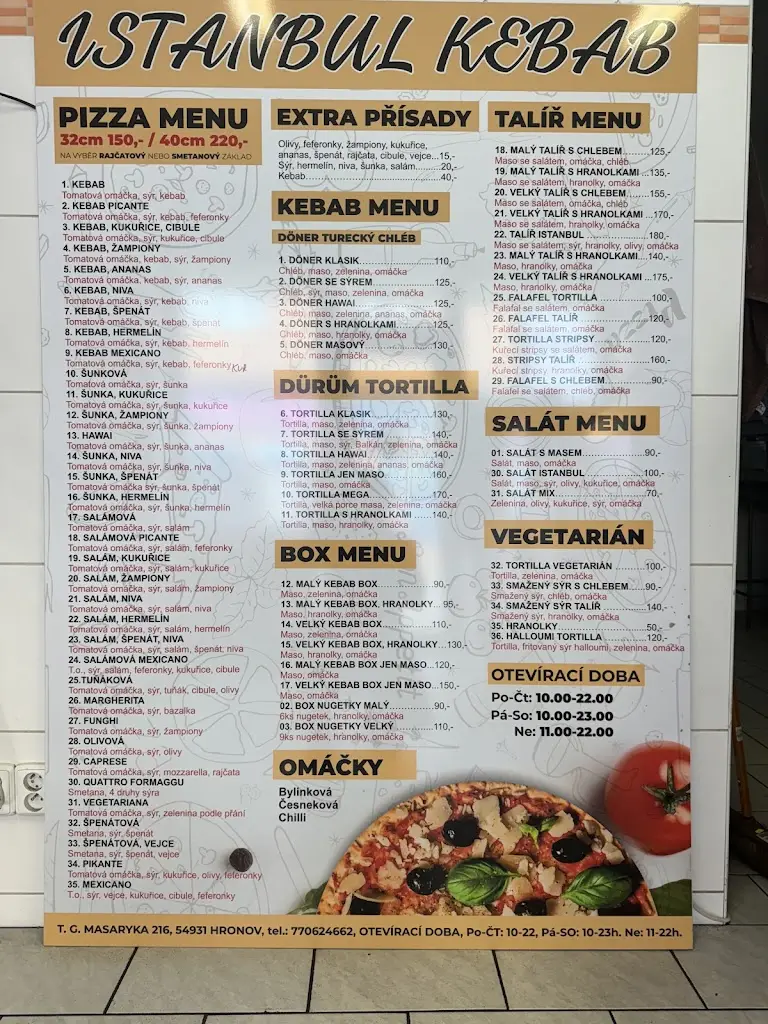 Menu_Istanbul kebab_Hronov_immagine_1