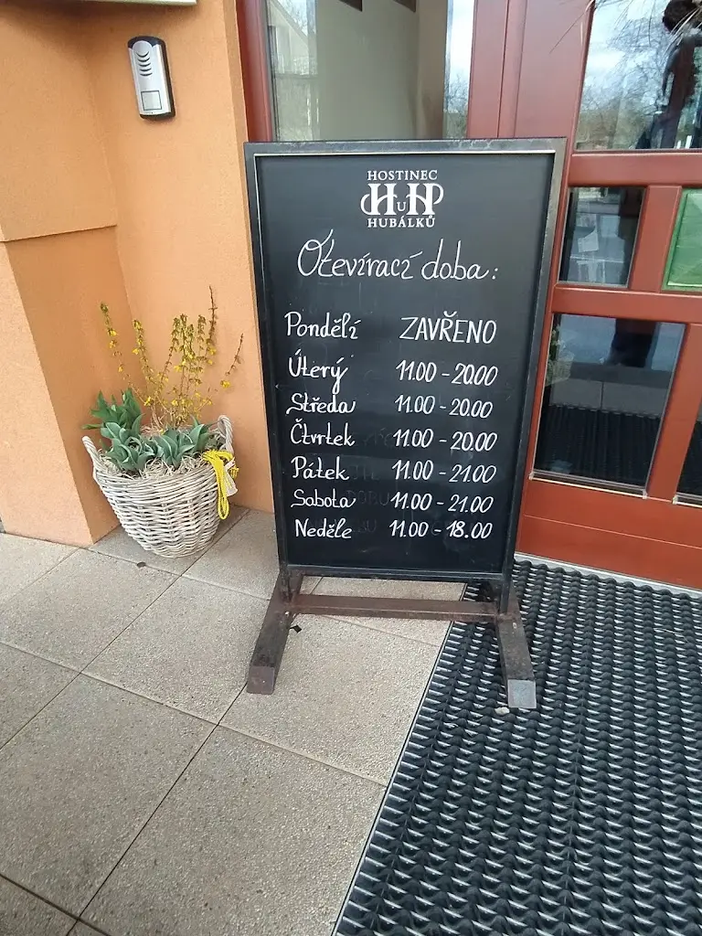 Menu_Hostinec U Hubálků_Kostelec nad Orlicí_immagine_2