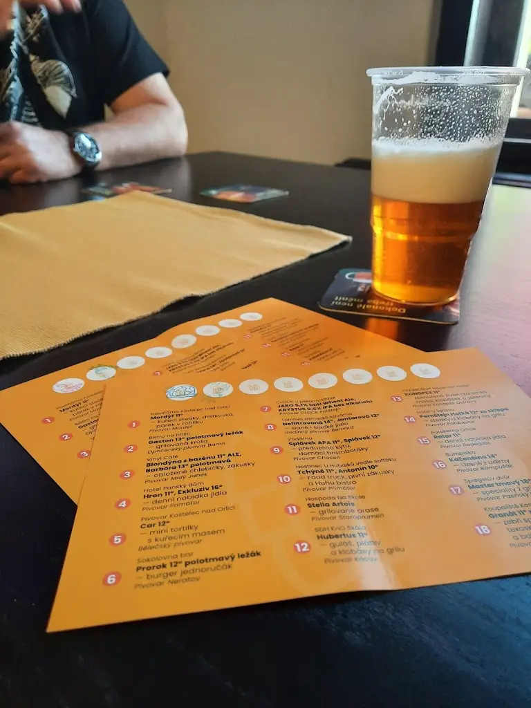 Menu_Sokolovna bar Kostelec nad Orlicí_Kostelec nad Orlicí_image_1