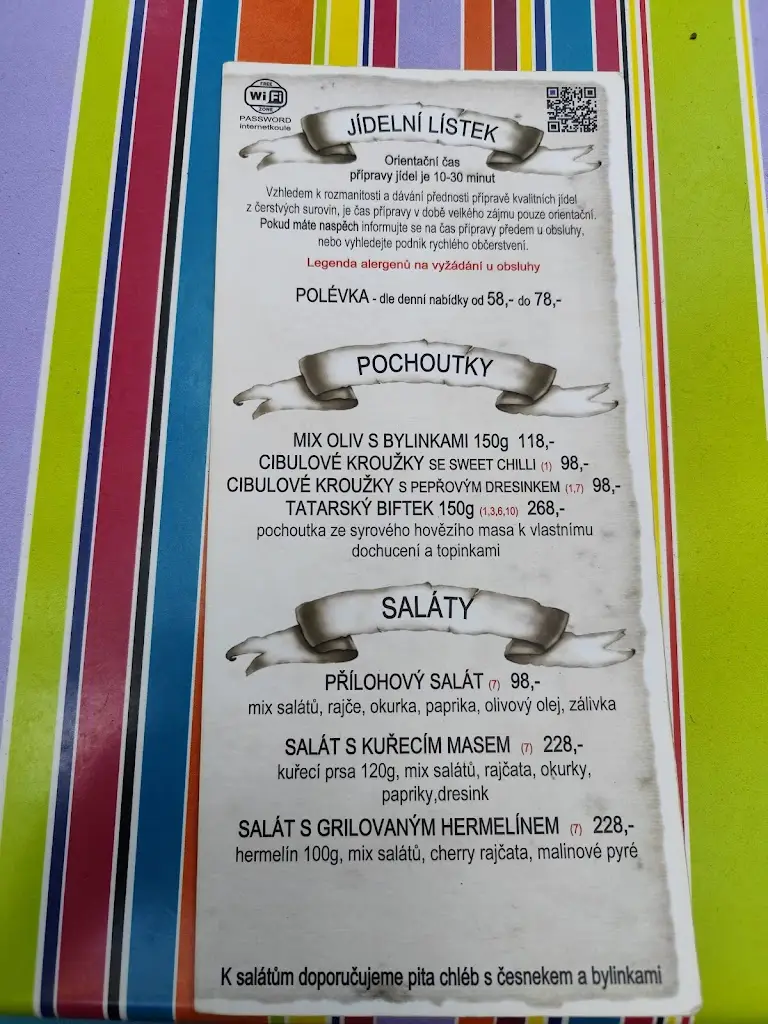 Menu_Restaurant U Koule_Jaroměř_image_1