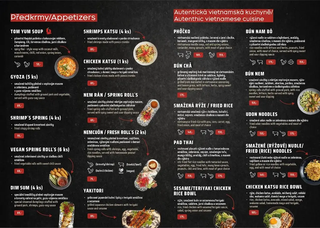 Menu_BISTRO - VIETFOOD_Jaroměř_immagine_1