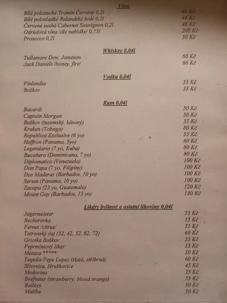 Menu_U Otty_Jaroměř_immagine_2