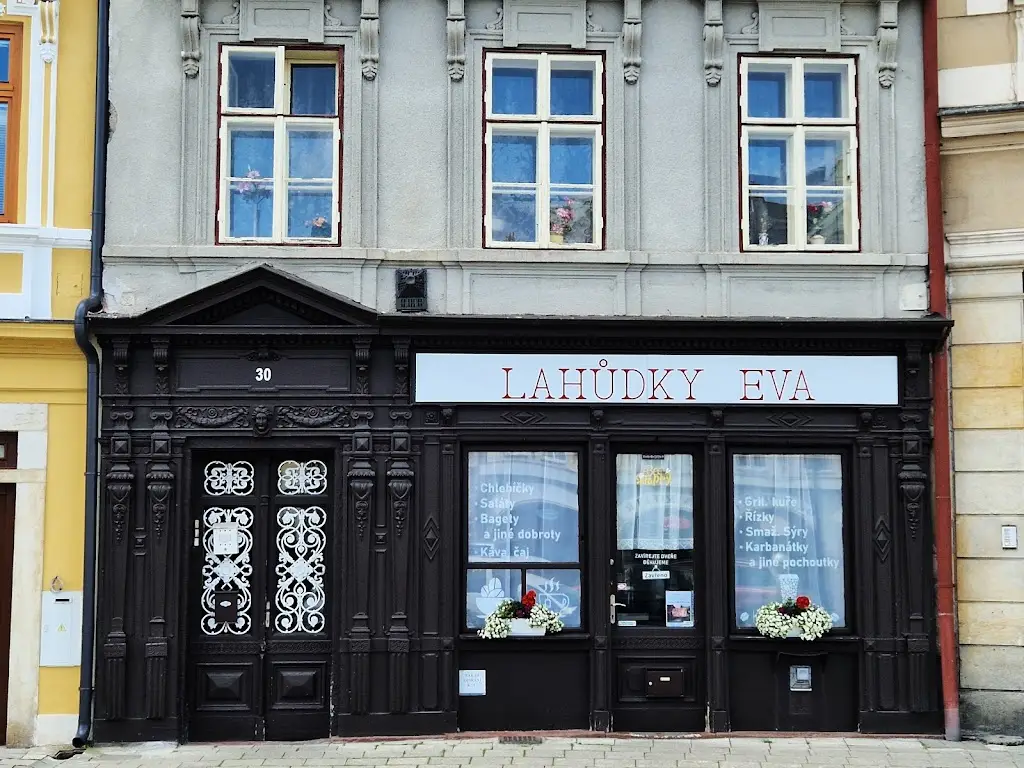 Lahůdky Eva restaurant in Jaroměř