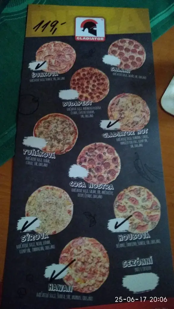 Menu_Hospoda U Josefa II._Jaroměř_immagine_1