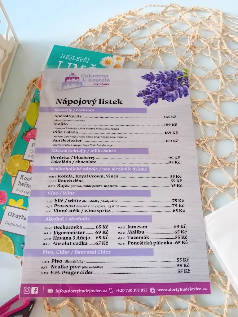 Menu_Restaurace U Kostela_Frymburk_image_2