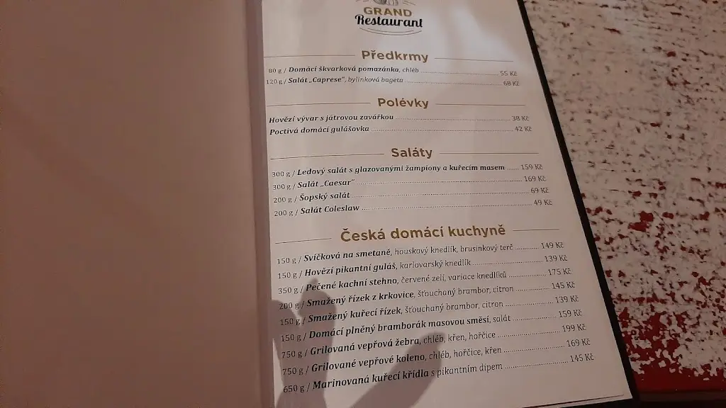 Menu_Grand Restaurant_Jaroměř_image_4