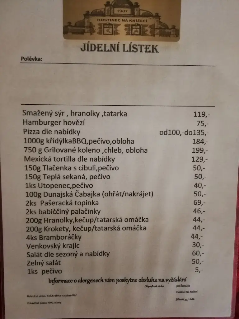 Menu_Hostinec Na Knížecí_Libáň_image_2