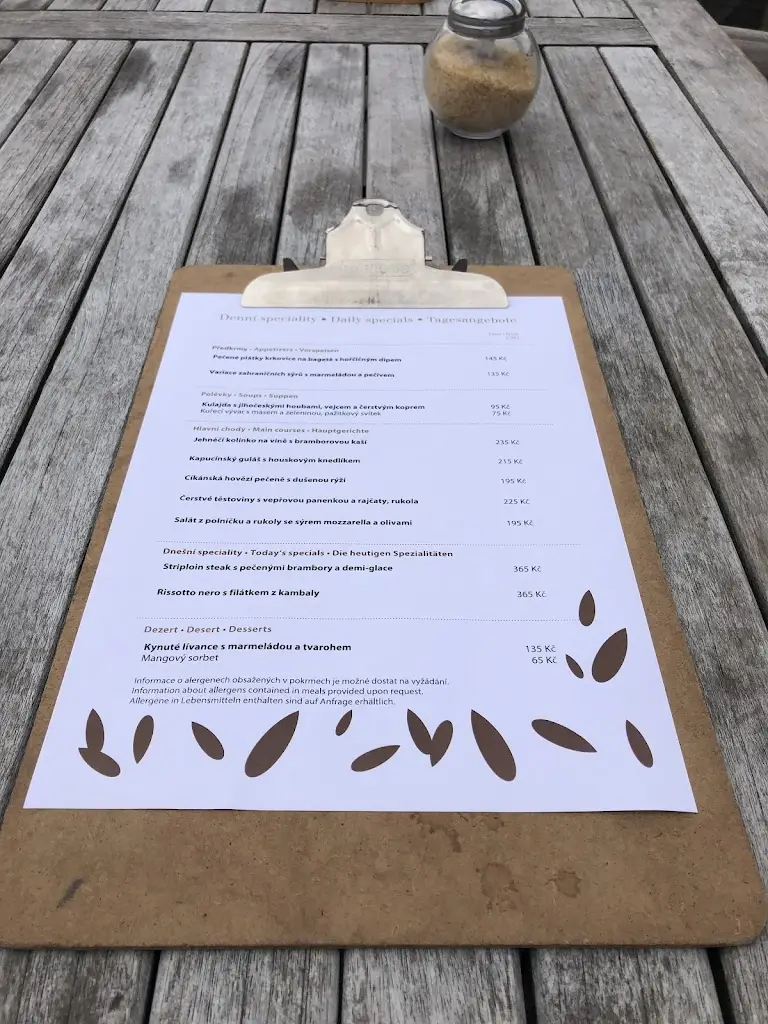 Menu_Amenity Restaurace Blue Lipno_Frymburk_image_3