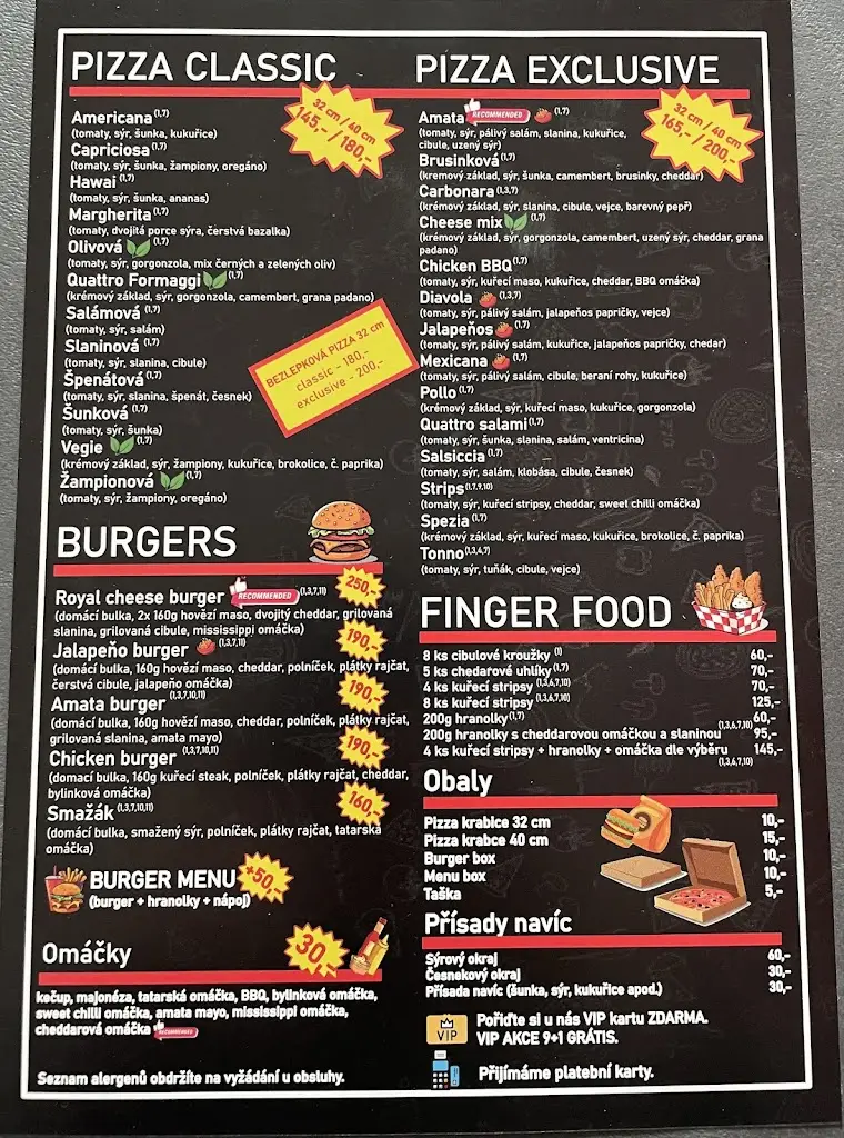 Menu_Pizza Amata_Lázně Bělohrad_image_1